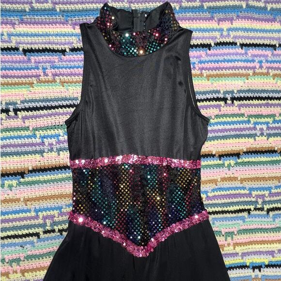 70s Vintage Sequin Jumpsuit - Picture 3 of 9